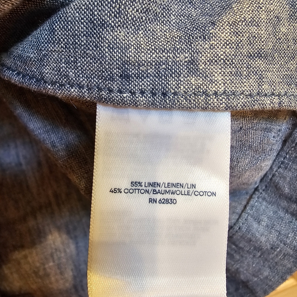 NWOT Lands' End Men's Linen Blazer - Picture 5 of 6